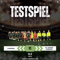 1.Herren FSV Bentwisch Testspiel