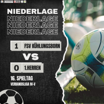 16. Spieltag Verbandsliga